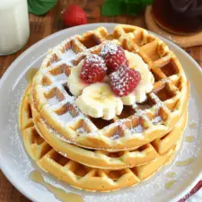 Easy Homemade Waffles Recipe