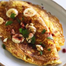 Banana Omelet Recipe