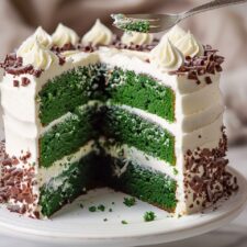 Green Velvet Cake Recipe