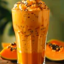 Papaya Sunrise Smoothie Recipe