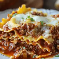 Crockpot Ravioli Lasagna Recipe