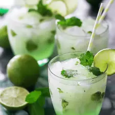St. Patrick's Day Mojito Sherbet Punch Recipe