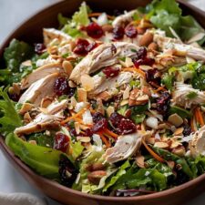 Asian Chicken Cranberry Salad Recipe
