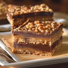 No-Bake Buckeye Bars Recipe