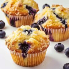 Easy Blueberry Muffins Recipe