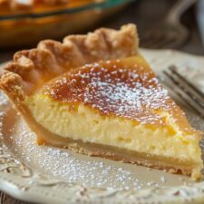 The Old Fashioned Custard Pie Recipe