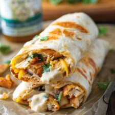 Chicken Ranch Wraps Recipe