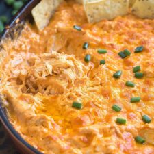 Crockpot Buffalo Chicken Dip Recipe