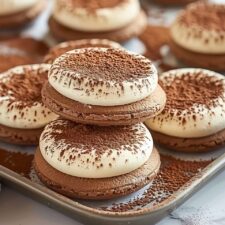 Irresistible Tiramisu Sandwich Cookies Recipe to Savor