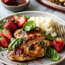 Strawberry Basil Chicken Recipe