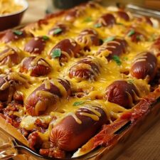 Chili Cheese Dog Casserole Recipe