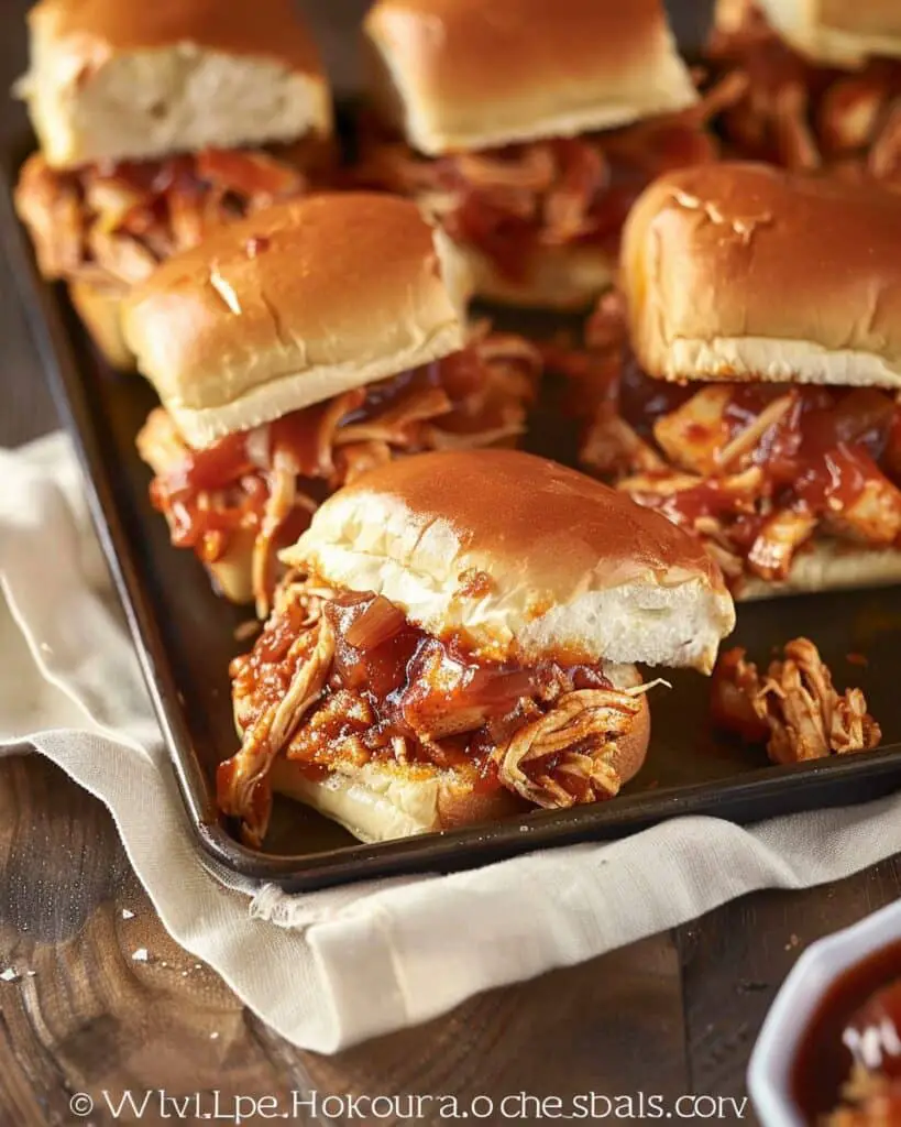 Slow Cooker Barbecue Beef Sliders - Recipes by Janet