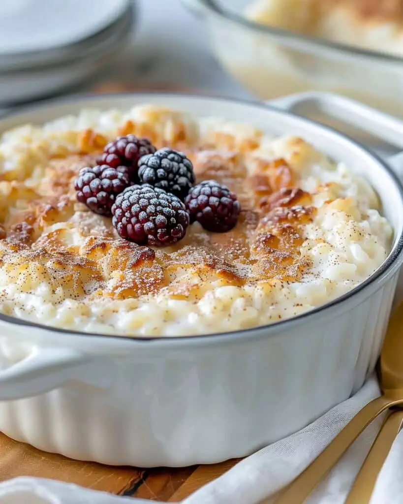 The Best Rice Pudding Recipe - Recipes by Janet