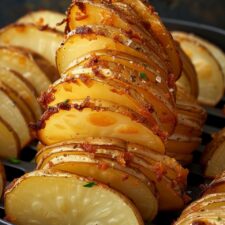 Air Fryer Sliced Potatoes