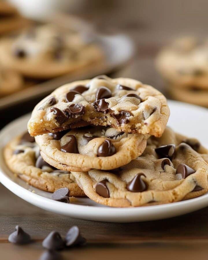 Soft and Chewy Chocolate Chip Cookies - Recipes by Janet