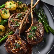 Garlic Butter Lamb Chops Recipe