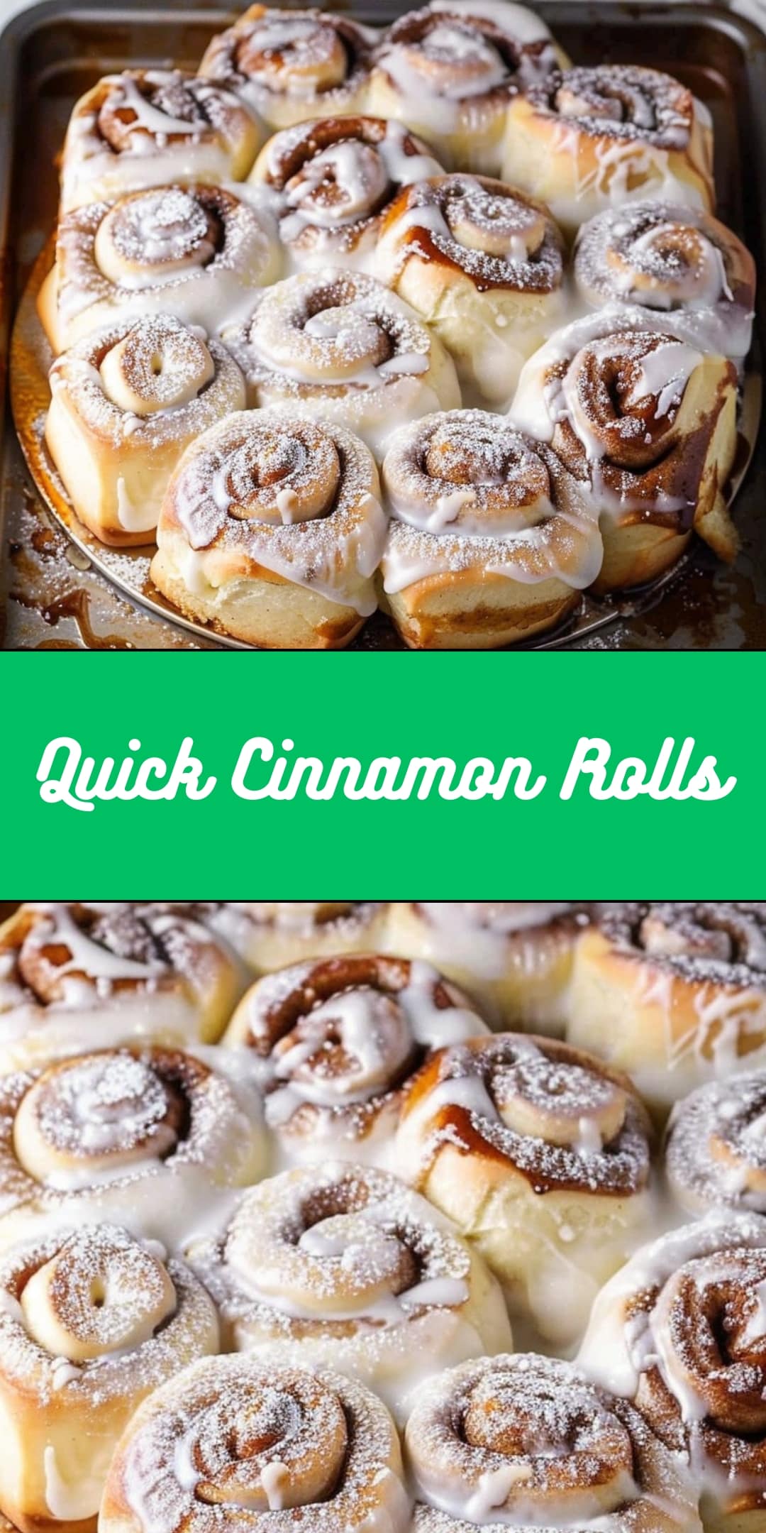 Quick Cinnamon Roll Recipe - Recipes by Janet