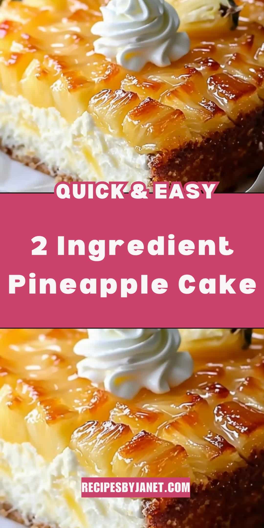 2 Ingredient Pineapple Cake Recipes By Janet