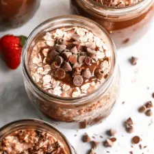 Nutella Steel Cut Overnight Oats Recipe