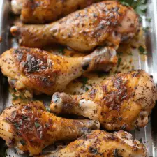 Crispy Baked Chicken Legs Recipe