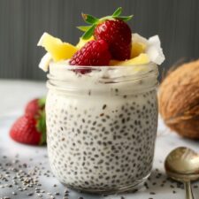 Delicious and Healthy Coconut Chia Seed Pudding Recipe